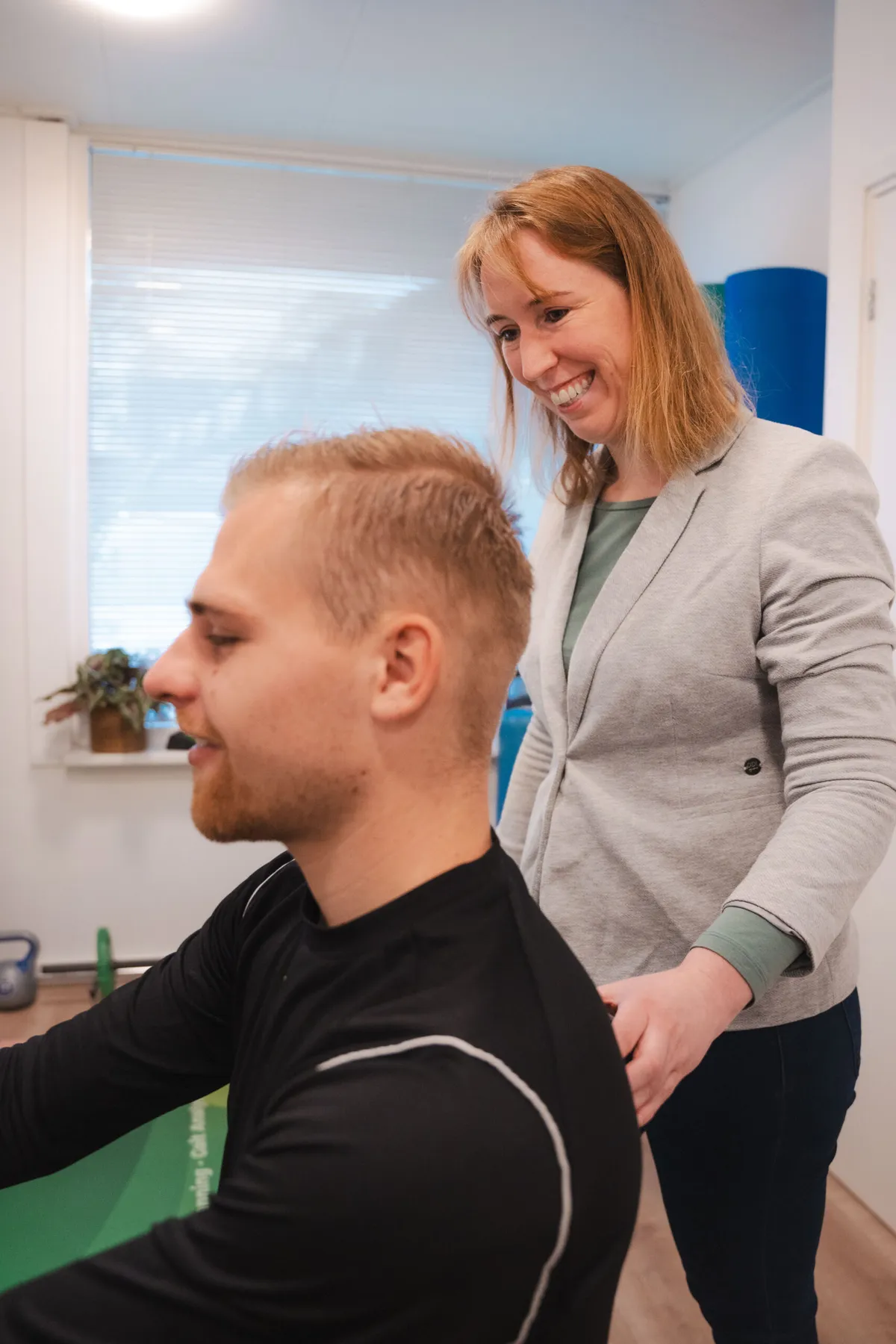 Persoonlijke begeleiding tijdens een training
