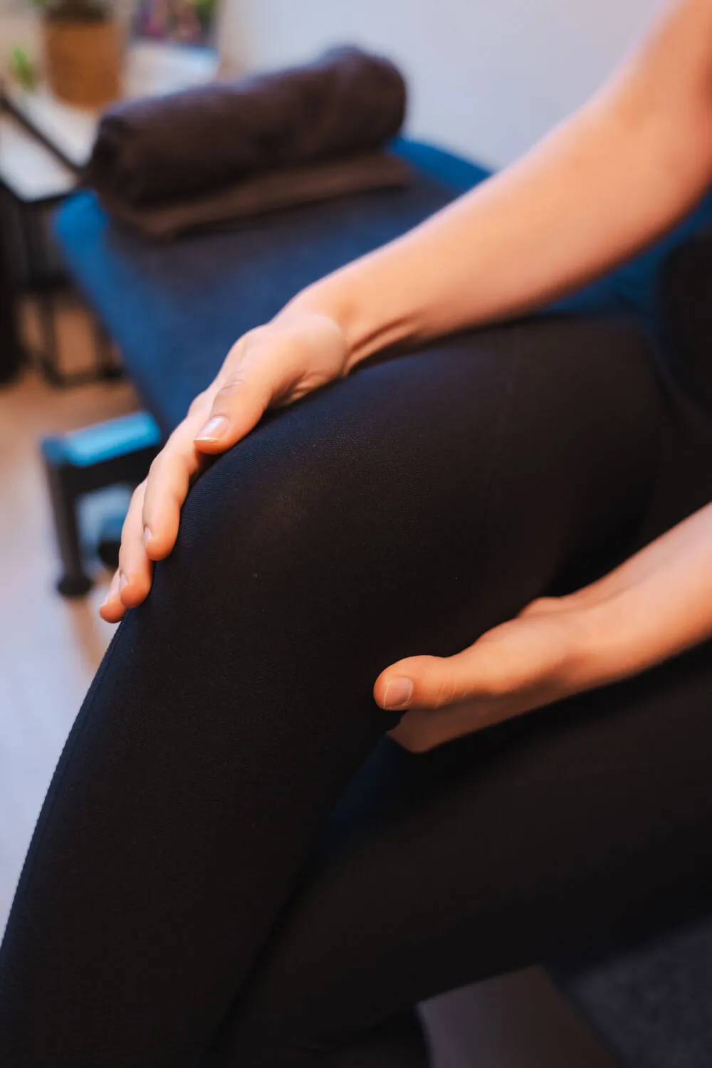 Onderzoek van pijn aan de voorzijde van de knie
