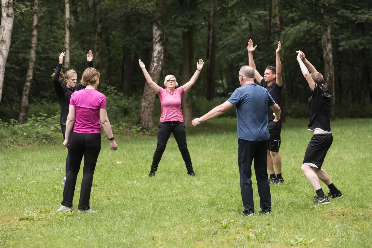 Trainen in een kleine groep